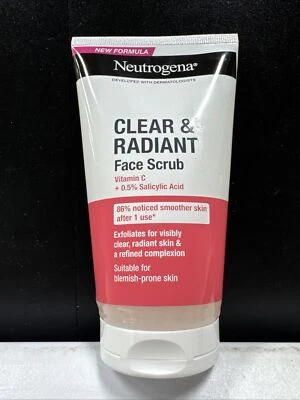 Neutrogena Clear & Radiant Daily Exfoliating Face Scrub w/Vitamin C 5.0 Oz/150ml - Image 1 of 4