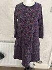 Joules Ladies Stretch Floral Winter Shift Dress . 10. MR19190