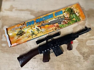 Toy Automatic Sub-Machine Gun with Anti Tank Rocket - Picture 1 of 15