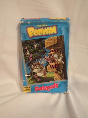 Pooyan Commodore 64 In box Complete in box Konami 1983 RARE cassette and floppy - Image 1 of 4