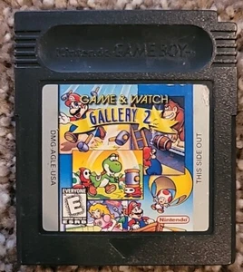 Game and Watch Gallery 2 (Nintendo Gameboy Color) Authentic Tested And Working - Picture 1 of 3