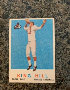 1959 Topps Football #117 King Hill nm - Picture 1 of 2