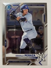 Oswald Peraza 2021 Bowman Chrome Prospects #BCP-220