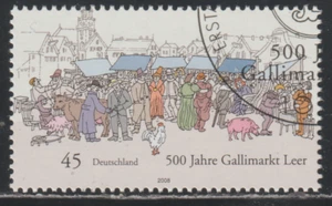 Germany 2008 SC# 2504 - Gallimarkt (Livestock Market) of Leer - Used Lot # 540 - Picture 1 of 2