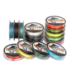 HERCULES 100M Super Strong 9 Strands PE 10lb 15 20 30LB-320LB Braid Fishing Line - Picture 1 of 27