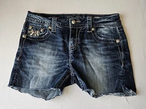 Miss Me Damen Mid-Rise Curvy Bermuda Shorts Gr. 28 Länge verändert - Bild 1 von 8