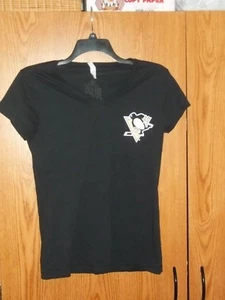 CAMISA GRANDE MUJER PITTSBURGH PENGUINS LABATT AZUL CLARO NUEVA SIN ETIQUETAS - Imagen 1 de 4