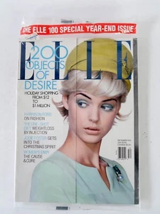 NEW Vintage  December 1995  ELLE Magazine - Farrah Summerford  SEALED - Picture 1 of 2
