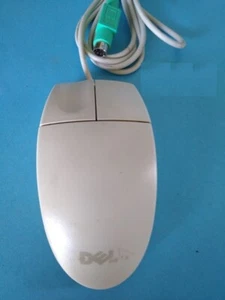 GENUINE DELL PS/2 M-S34 400 DPI COMPUTER MOUSE 2 BUTTON NEW RARE FAST SHIPPING - Picture 1 of 5