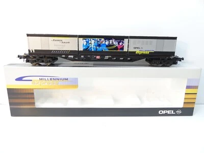 Roco H0 47980 Containertragwagen "Opel", DC, NEM, NEU in OVP #55460 - Bild 1 von 4