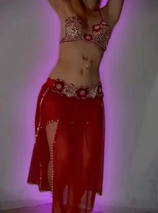 Egyptian Handmade belly dance costume, Handmade belly dance Dress بدلة رقص... - Bild 1 von 50