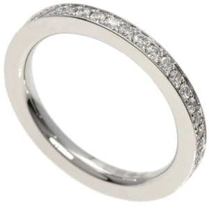 GRAFF Ring Thread-Set Diamond Wedding Band Platinum PT950 - Picture 1 of 11