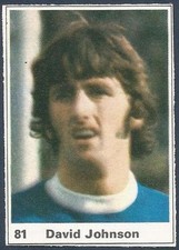 MARSHALL CAVENDISH TOP TEAMS 1971- #081-EVERTON-DAVID JOHNSON
