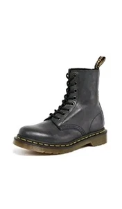 Dr. Martens 1460W Damen-Schnürstiefel acht Ösen, schwarzes Nappaleder – US-Größe 7 – neu 169 $ - Bild 1 von 5
