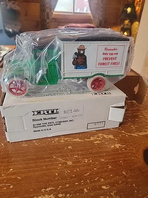 Ertl "Smokey the Bear"  U.S. Forest Service 1931 Hawkeye Truck Coin Bank. #2146 - Image 1 of 4