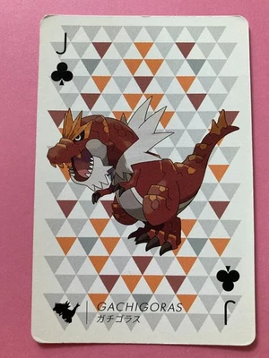 Pokemon X Nintendo Playing Card Tyrantrum Jack of Clubs Card 2013 Japanese - Image 1 of 4