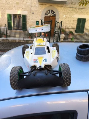 Mantua Model Devil 1/8 A Scoppio Radiocomandata Vintage Motore Ops RC Engine Car - Immagine 1 di 4