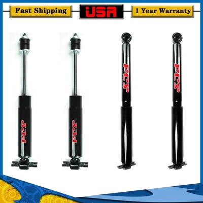 Передние и задние амортизаторы подходят для 88-98 Chevy GMC C1500 C2500 C3500 2WD Sierra Silverado - Изображение 1 из 4