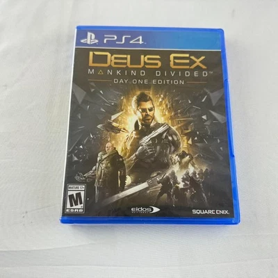 Deus Ex: Mankind Divided – Day One Edition (Sony PlayStation 4, 2016) Factory - Image 1 of 2