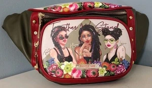 NICOLE LEE Faith Hope Love TOGETHER WE STAND Crossbody Purse Belt Bag Fanny - Picture 1 of 6