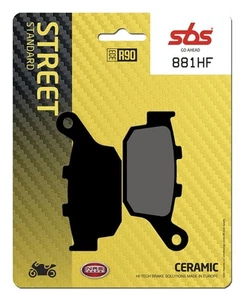 SBS Motorcycle HF Street Ceramic Organic Brake Pads For Honda CB 500 F - 86.1 MM - Picture 1 of 1