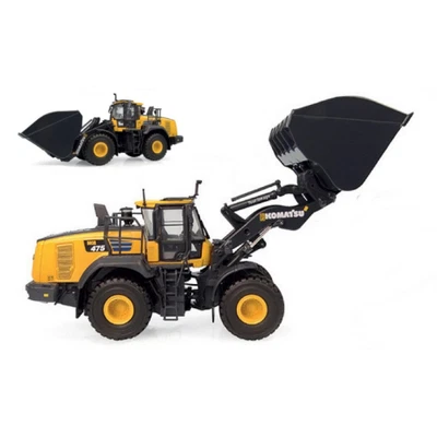 PALA GOMMATA KOMATSU WA475-10 TOOL LINKAGE WITH HIGH DUMP BUCKET 1:50 Universal  - Immagine 1 di 3