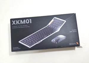 ProtoArc Foldable Keyboard & Mouse XKM01 Anywhere Productivity Flexible W/ Space - Picture 1 of 7