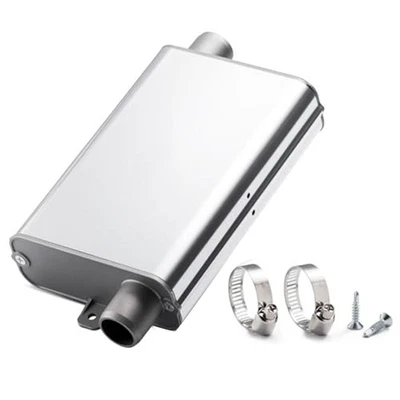 Diesel Parking Heater Exhaust Muffler 24 mm for 5kW 3kW 8kW Noise Reduction - Image 1 of 4