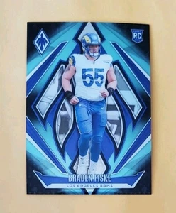 2024 Phoenix Rookies Teal Fade /72 Braden Fiske #160 Rookie RC SSP - Picture 1 of 4