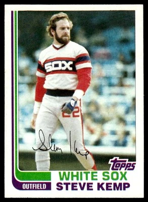 Steve Kemp 1982 Topps Traded #54T Chicago White Sox Baseball Card - Image 1 of 2