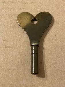 Antique Bracket Clock Winding Key English Fusee Style 4MM - Picture 1 of 8