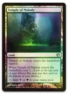 Temple of Malady #165 (Foil) (NM) Journey Into Nyx JOU Magic MTG - Image 1 of 2