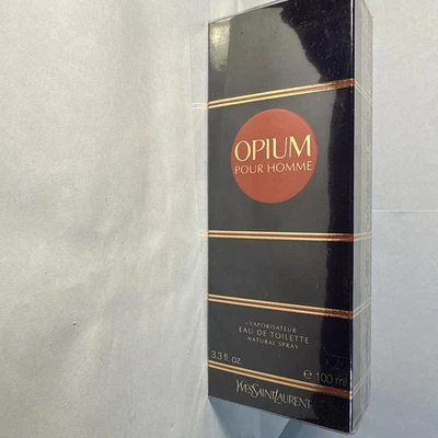 Opium POUR HOMME Colonia YSL 3,3 oz 100 ml EDT Eau de Toilette Spray CAJA SELLADA Foto 1 de 4