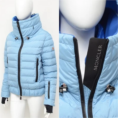 Подлинный женщин Moncler фонн Гренобль лыж вниз пуховик куртка размер 2, ~ S-M - Изображение 1 из 4