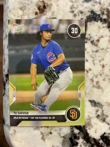 Tarjeta Topps Now 2021 MLB Network Top 100 #T-30 San Diego Padres Yu Darvish - Imagen 1 de 1