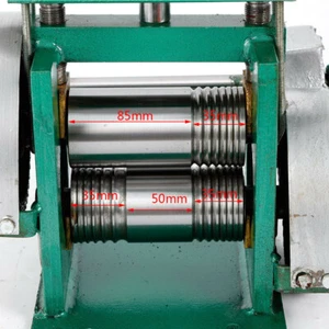 Rolling Mill Machine Rollers Metal Wire Flat Jewelry Tool Manual Combination USA - Picture 1 of 6