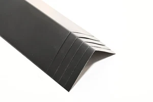 Brown / Black Painted Steel Step Flashing - 5 Pack - 7" x 2-1/2" x 2-1/2" - Picture 1 of 3