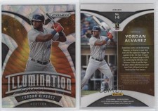 2020 Panini Prizm Illumination Blue Wave /60 Yordan Alvarez #I-6 Rookie RC