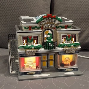 Dept 56 MIDTOWN SHOPS Snow Village #55334 2003 EXCELLENT - Picture 1 of 11