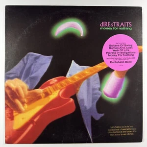 DIRE STRAITS Money For Nothing VINYL LP M- Original 1988 Promo Hype Inner Sleeve - Imagen 1 de 6