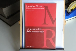 MEMORIA E RICERCA - LA METAMORFOSI DELLA STORIA SOCIALE MAGGIO-AGOSTO 2002 - Imagen 1 de 1