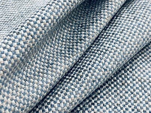 Tapicería Manuel Cánovas Azul Texturizado Tejido Azul - Bandolera / Lenguaje 4 yardas 4858-12 - Imagen 1 de 3