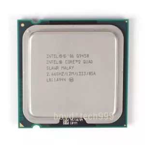 Procesador Intel CORE 2 QUAD Q9450 2,66 GHZ/1333 ((SLAWR) LGA 775/zócalo T CPU - Imagen 1 de 1