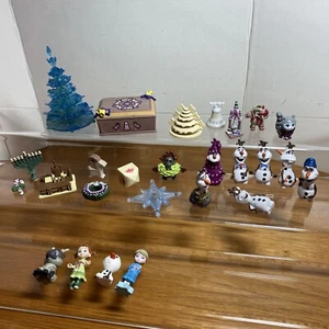 Jakks Miniatura Natale FROZEN Hanukkah Olaf Figure Rara Corona Albero Menorah+ - Foto 1 di 14