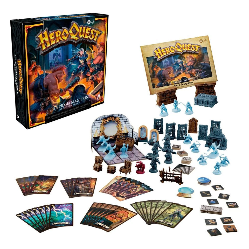 HeroQuest 2022 Erweiterung Die Spiegelmagierin Deutsch DE Hasbro Avalon Hill