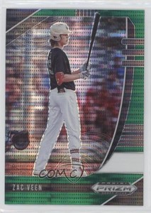 2020 Panini Prizm Draft Picks Green Pulsar Prizm Zac Veen #PDP9