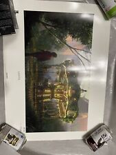 The Last Of Us Sony Official Authentic Lithograph Naughty Dog Rare Limited