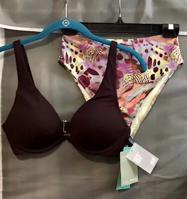 NWT 2 Pc Bikini Swimsuit By H&M Size 34C/6 - Image 1 of 4