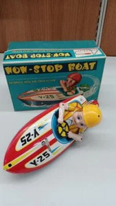 Yonezawa Toy Wind-Upnon-Stop Boat - Picture 1 of 11