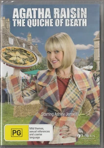 Agatha Raisin The Quiche of Death DVD Brand New and Sealed RG 4 Murder Mystery - Picture 1 of 2